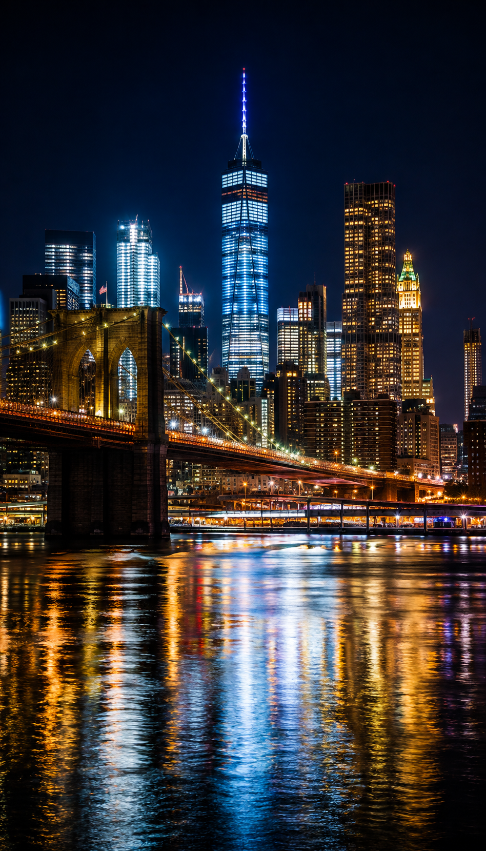 Cuadro LED Brooklyn Bridge