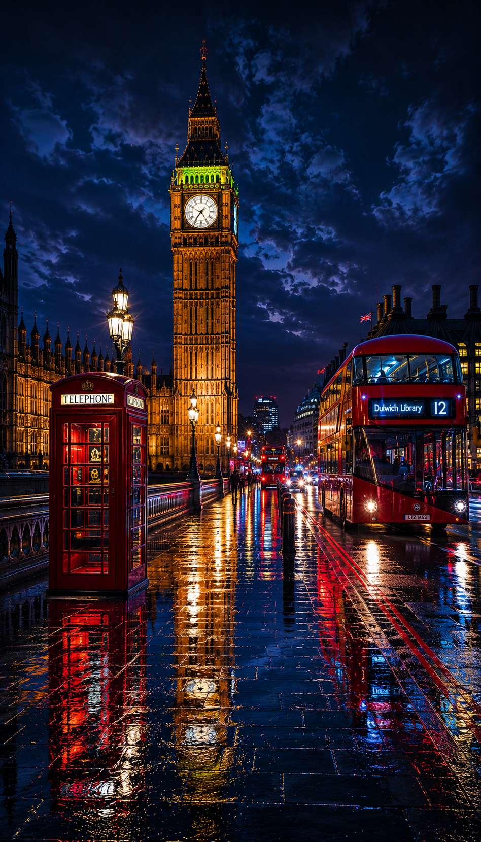 Cuadro LED Londres Big Ben