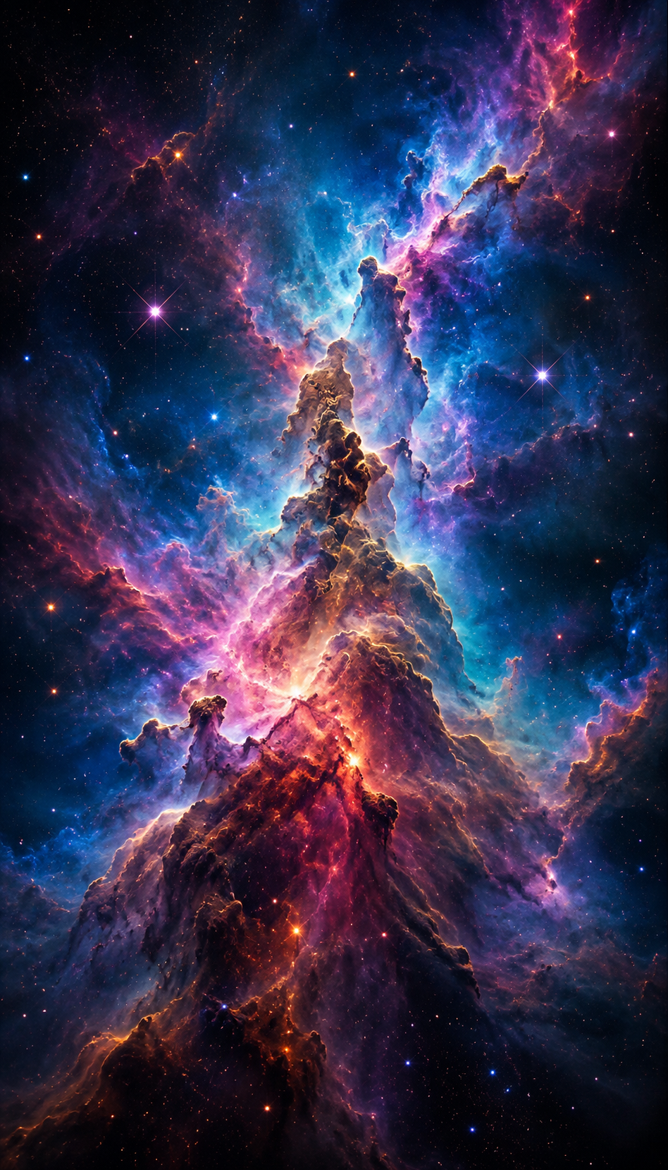 Cuadro LED Nebulosa