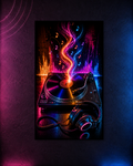 Cuadro LED Tornamesa DJ